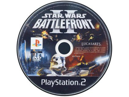 PS2 - Star Wars Battlefront II, iba disk