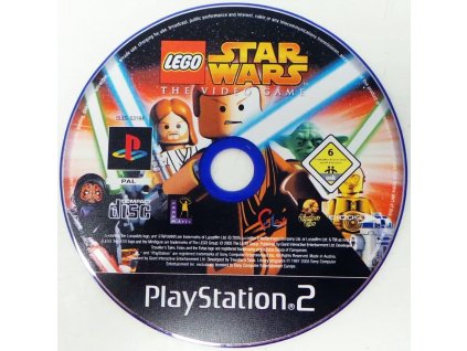 PS2 - Lego Star Wars The Video Game, pouze disk