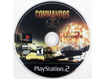 PS2 - Commandos 2 Men of Courage, iba disk
