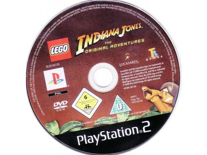 PS2 - Lego Indiana Jones The Original Adventures, iba disk