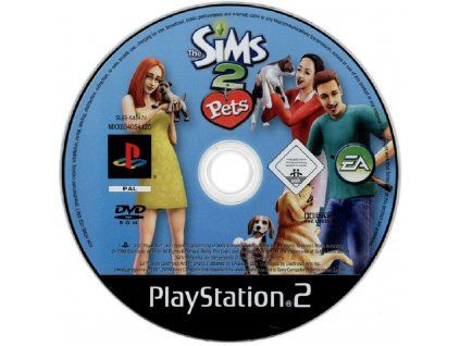 PS2 - The Sims 2 Pets, pouze disk