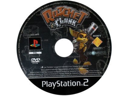 PS2 - Ratchet & Clank, pouze disk