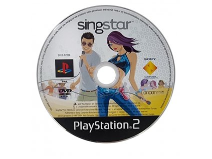 PS2 - SingStar, pouze disk