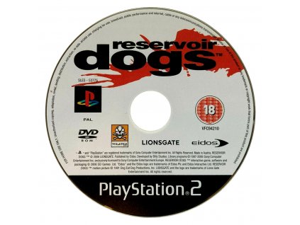 PS2 - Reservoir Dogs, pouze disk