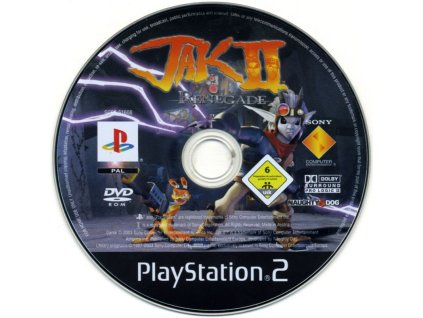 PS2 - Jak II Renegade, pouze disk