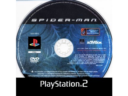 PS2 - Spider-Man, iba disk