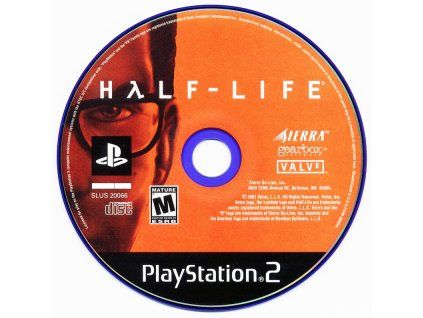PS2 - Half Life, iba disk