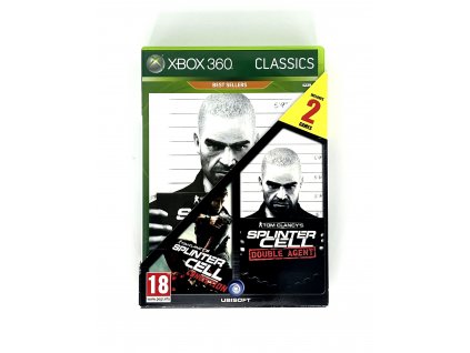 Xbox 360 - Tom Clancy Splinter Cell Double Agent & Conviction