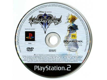 PS2 - Kingdom Hearts II, iba disk