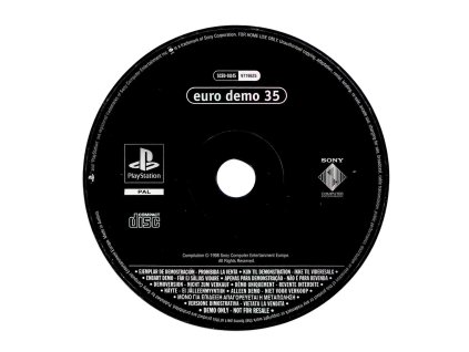 PS1 - Euro Demo 35, pouze disk