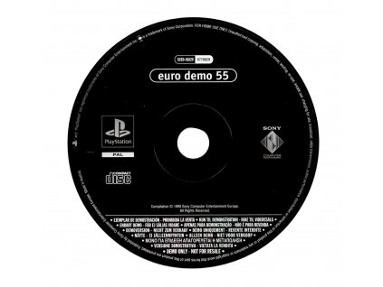 PS1 - Euro Demo 55, iba disk