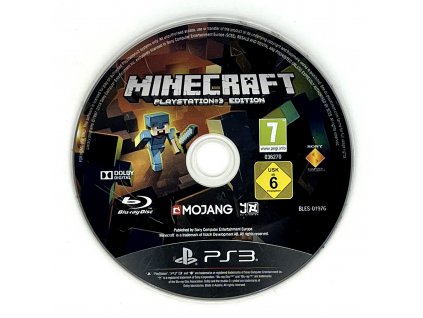 PS3 Minecraft, pouze disk