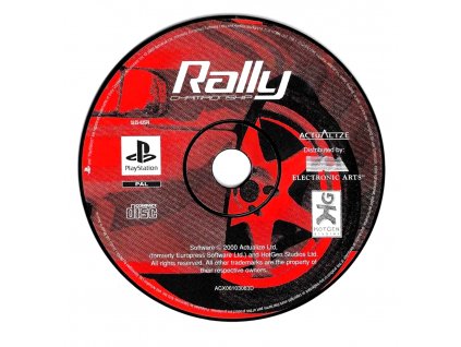 PS1 Rally Championship disk