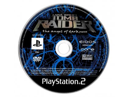 PS2 Lara Croft Tomb Raider the Angel of Darkness disk