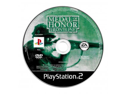 PS2 Medal of Honor Frontline disk