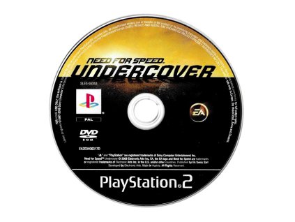 PS2 Need for Speed Undercover disk