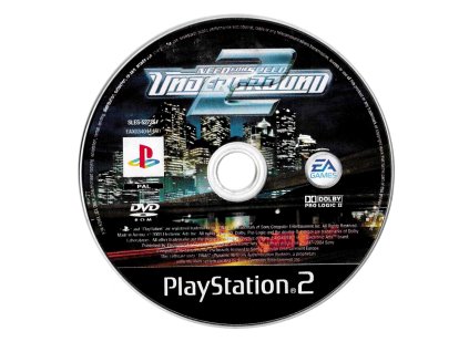 PS2 Need for Speed Underground 2 disk