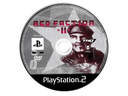 PS2 Red Faction II disk