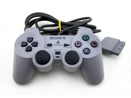 Sony PS1 DualShock Ovladač Originál - Šedý