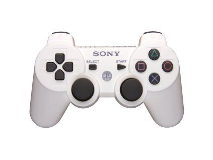 Sony PS3 DualShock 3 ovládač originál - Biely