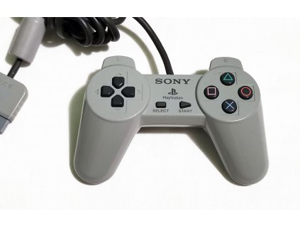 Sony PS1 ovládač originál - šedý