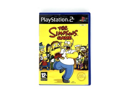 PS2 The Simpsons Game 1