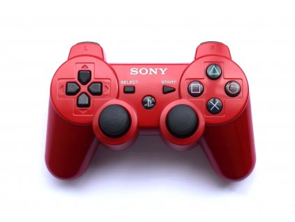 Sony PS3 DualShock 3 Ovladač Originál - Červený