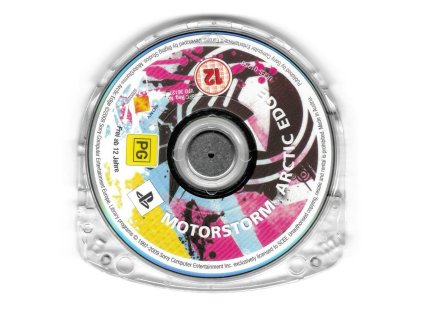 PSP Motorstorm Artic Edge, pouze disk