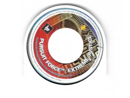 PSP Pursuit Force Extreme Justice, pouze disk