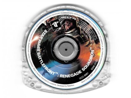 PSP Star Wars Battlefront Renegade Squadron, pouze disk