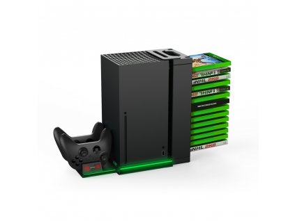 DOBE TYX-0667 Multifunkční Dobíjecí Stanice pro Xbox Series X, nová