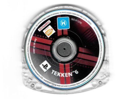 PSP Tekken 6, pouze disk