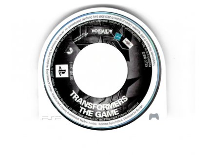 PSP Transofrmers The Game, pouze disk