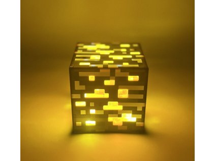 Minecraft Ore LED lampa Z╠îluta╠ü 3