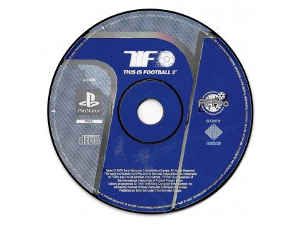 PS1 This Is Football 2, pouze disk