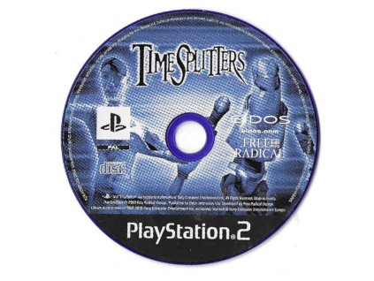 PS2 TimeSplitters, pouze disk