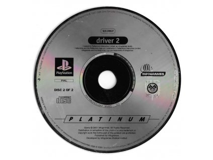 PS1 Driver 2, pouze disk