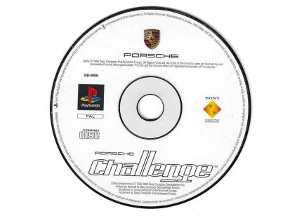 PS1 Porsche Challenge, pouze disk