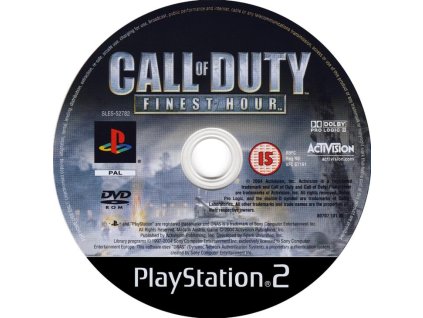 ps2 call of duty finest hour orig disk 123495537