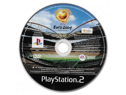 PS2 UEFA Europe 2004 Portugal, pouze disk