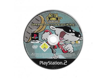 PS2 Codename Kids Next Door – Operation V.I.D.E.O.G.A.M.E., pouze disk