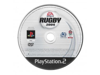 PS2 EA Sports Rugby 2004, pouze disk