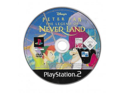 PS2 Peter Pan Legend of Neverland, pouze disk