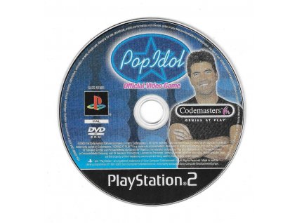 PS2 Pop Idol, pouze disk