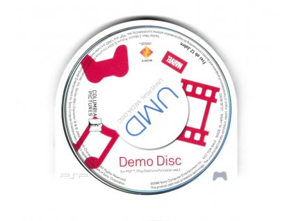 PSP Demo Disk, pouze disk