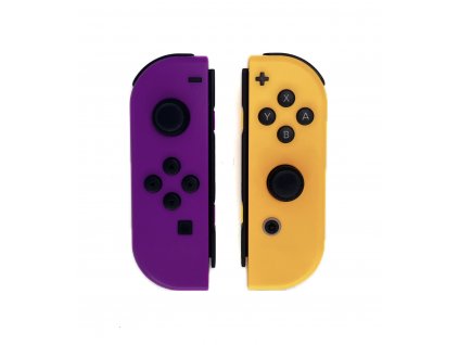 Nintendo Switch Joy Con L&R ovladac╠îe Neon Purple Neon Yellow 1