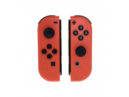 Nintendo Switch Joy Con L&R ovladac╠îe Neon Red 1