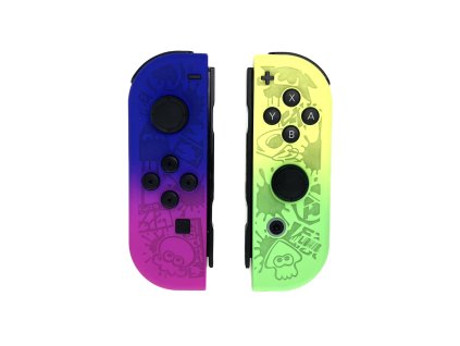 Nintendo Switch Joy Con L&R ovladac╠îe, Splatoon 3 Edition 1