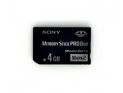 SONY Memory stick PRO duo 4GB 1