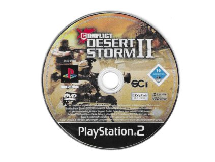 PS2 Conflict Desert Storm II, pouze disk